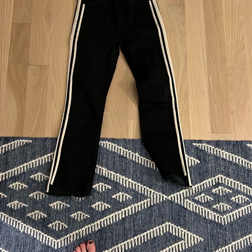 MOTHER Black Denim Jeans - Picture 2 of 7
